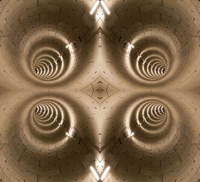 Kaleidoszkóp kép.