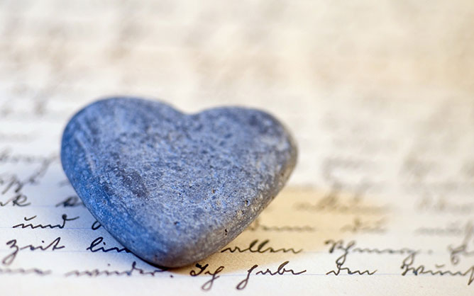 stone heart-love.