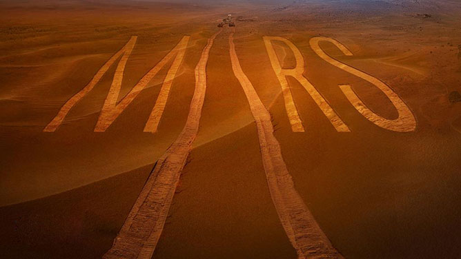 Utazás a Marsra.